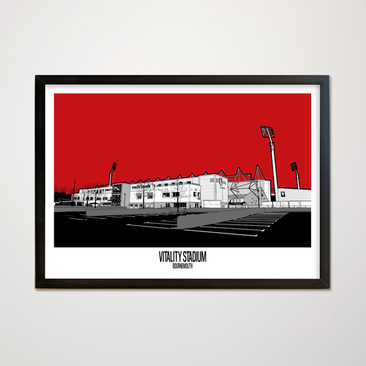 AFC Bournemouth Posters of Vitality Stadium Dean Court