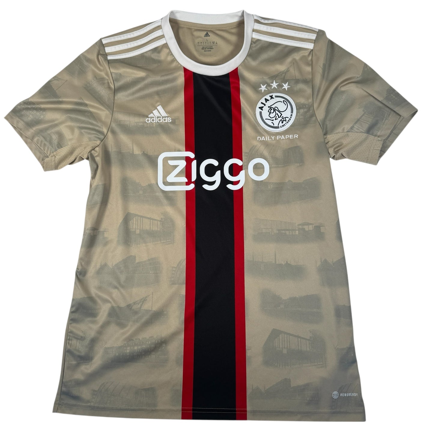 Ajax 2022/2023 Third x Daily Paper Football Shirt Large