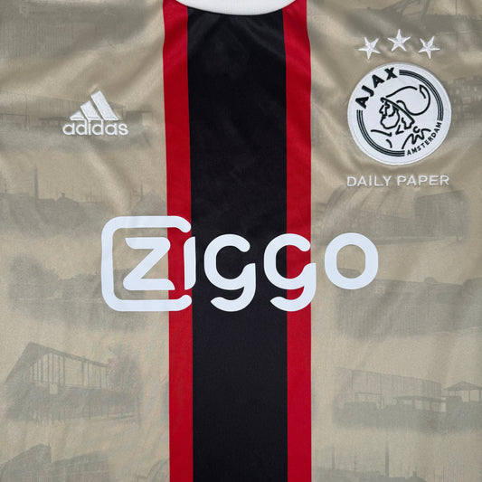 Ajax 2022/2023 Third x Daily Paper Football Shirt Large