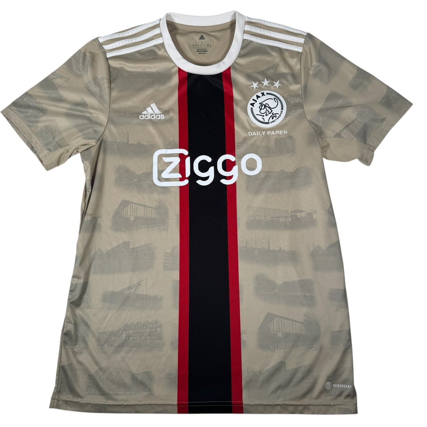 Ajax 2022/2023 Third x Daily Paper Football Shirt Large