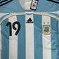 Argentina 2006/2007/2008 Home Football Shirt MESSI 19