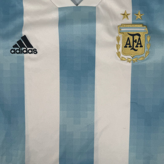 Argentina 2018/2019/2020 Home Football Shirt Medium