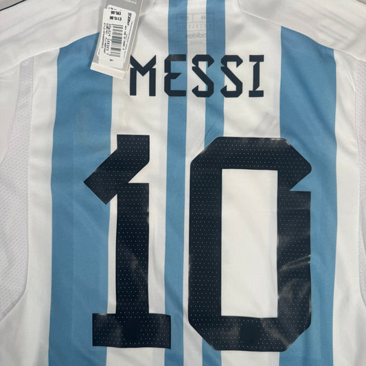 MESSI 10 Argentina 2022/2023/2024 Home Football Shirt Medium BNWT