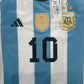 MESSI 10 Argentina 2022/2023/2024 Home Football Shirt Medium BNWT