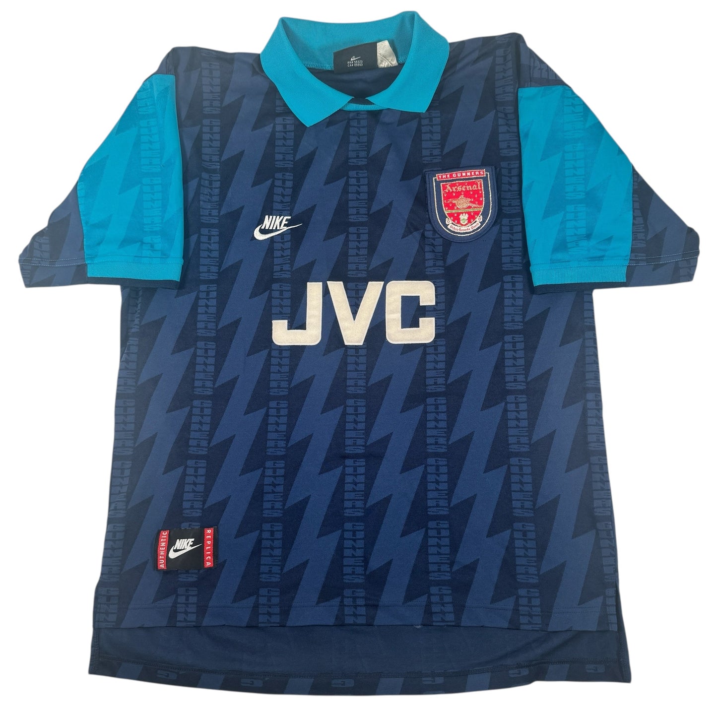 Arsenal 1994/1995 Away Football Shirt Large