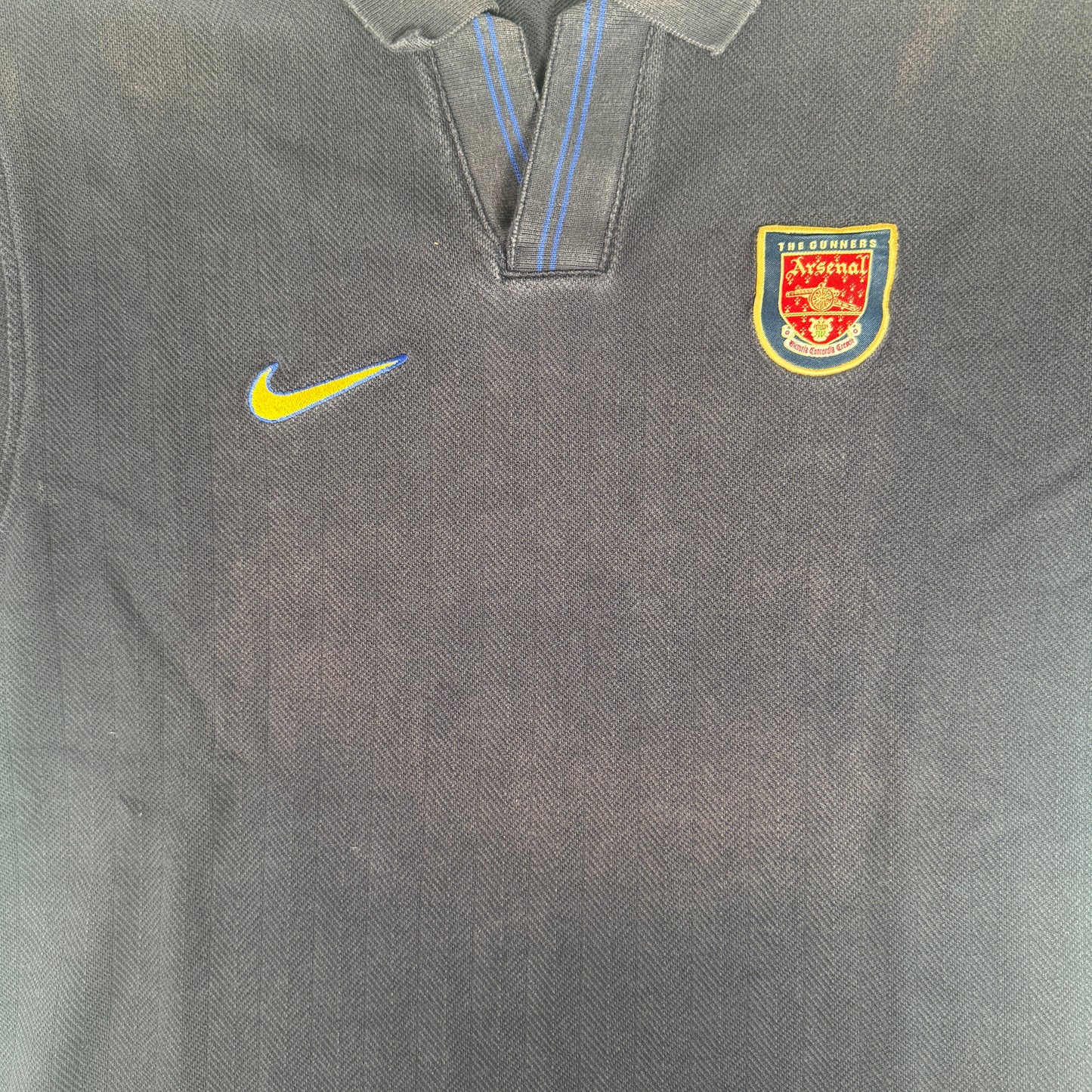 Arsenal 1999/2000 Training Football Polo Shirt Small