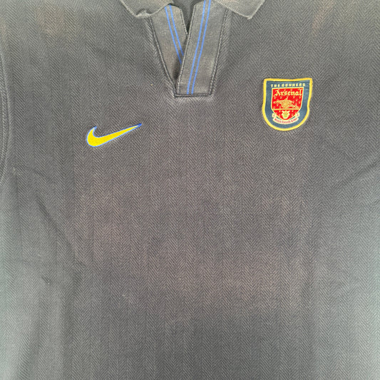 Arsenal 1999/2000 Training Football Polo Shirt Small