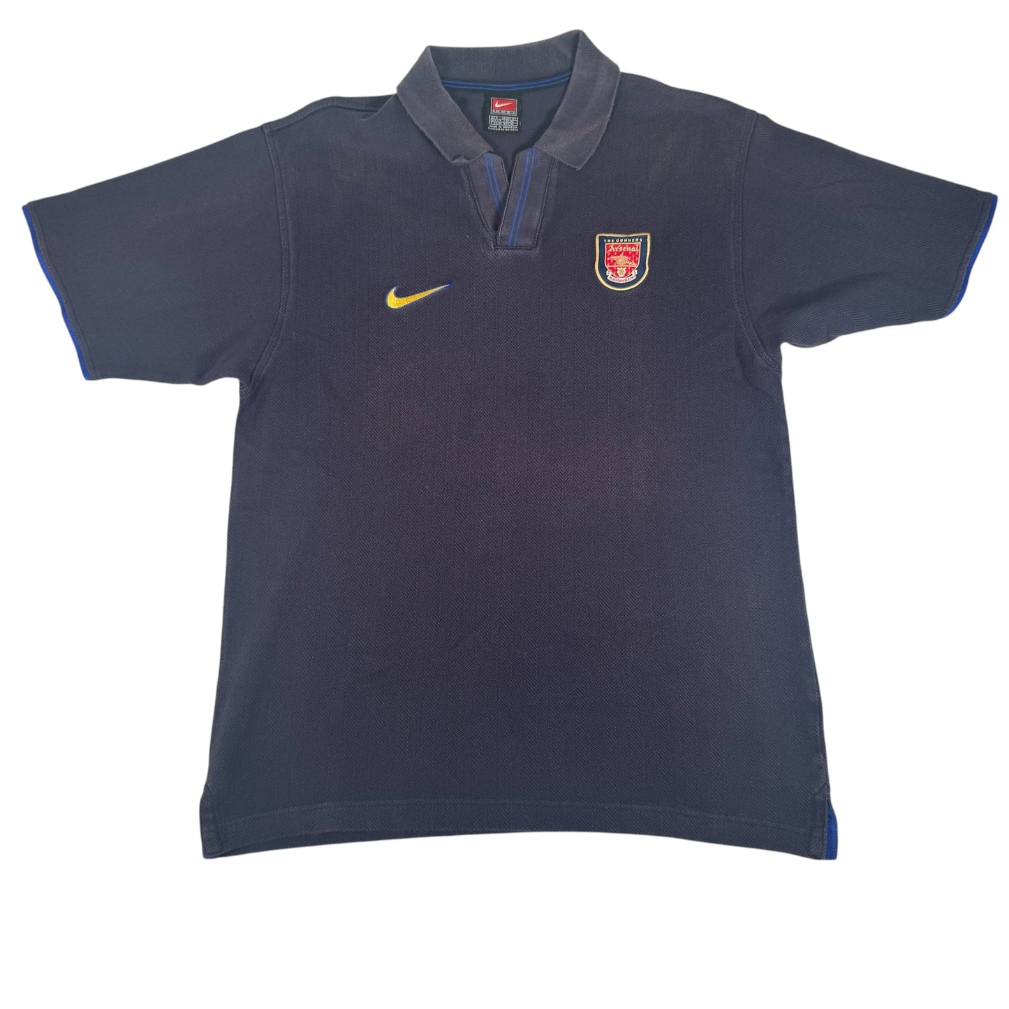 Arsenal 1999/2000 Training Football Polo Shirt Small