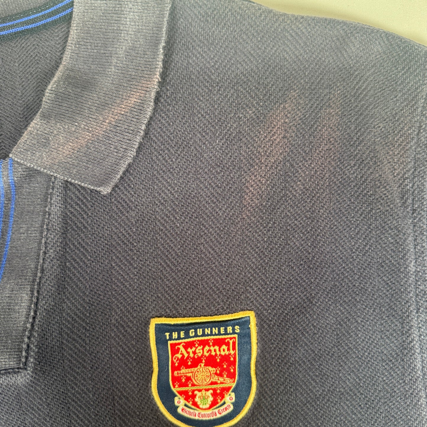 Arsenal 1999/2000 Training Football Polo Shirt Small