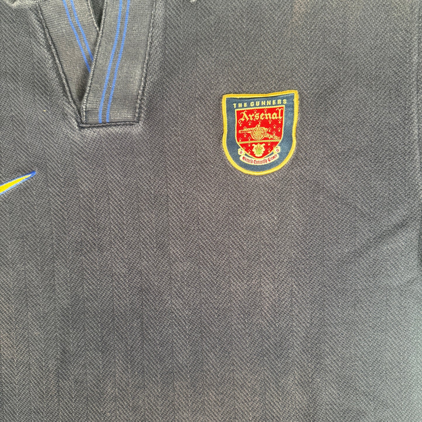 Arsenal 1999/2000 Training Football Polo Shirt Small