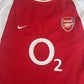 Pires 7 Arsenal 2002/2003 Home Football Shirt Medium