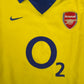VIEIRA 4 Arsenal 2003/2004/2005 Away Third Football Shirt Large