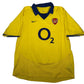 VIEIRA 4 Arsenal 2003/2004/2005 Away Third Football Shirt Large