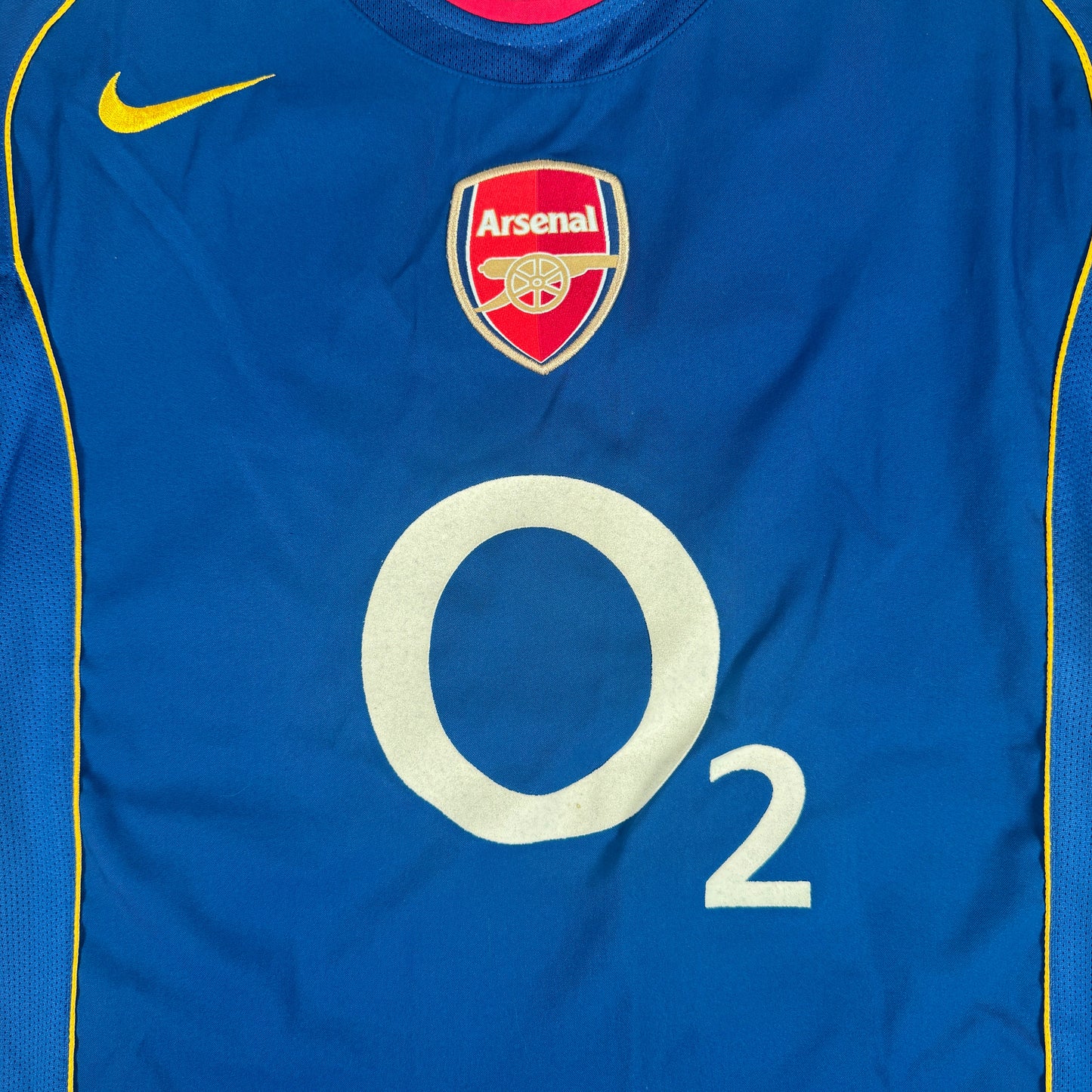FABREGAS 15 Arsenal 2004/2005/2006 Away Football Shirt Large
