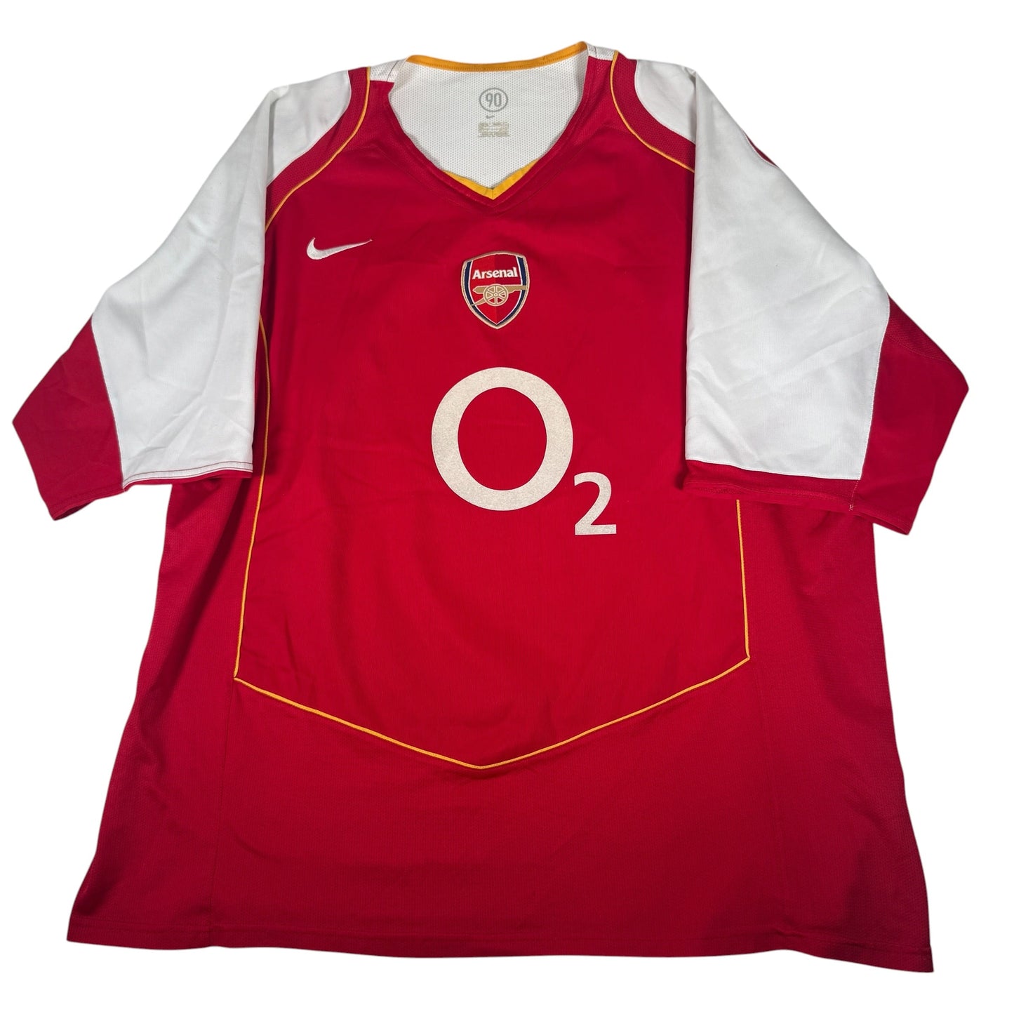 Arsenal 2004/2005 Home Football Shirt 3XL