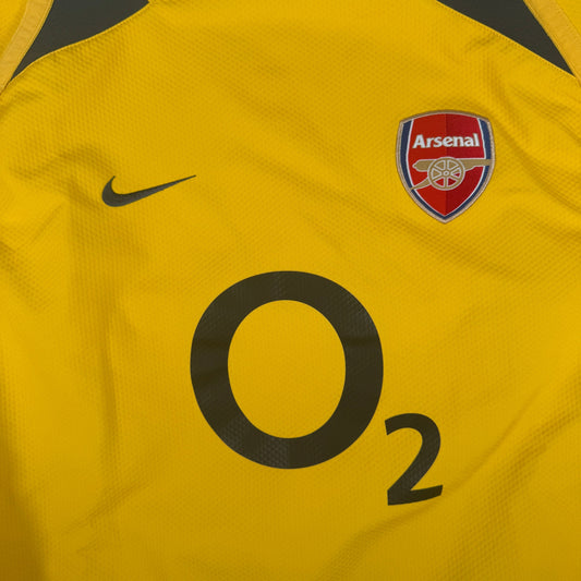 Arsenal 2004/2005 Training Long Sleeve Football Top Small