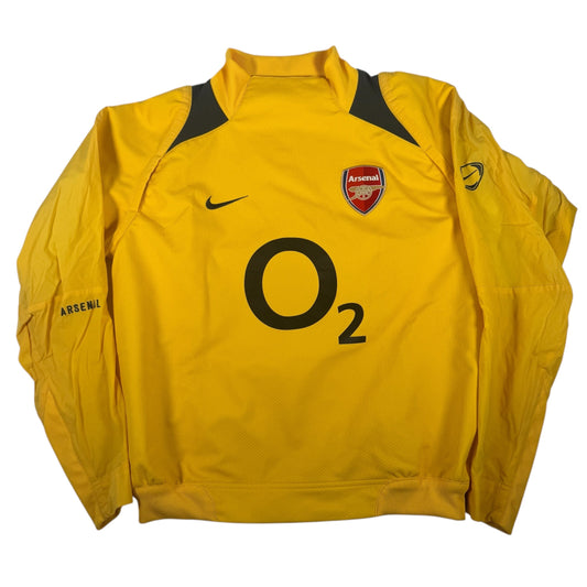 Arsenal 2004/2005 Training Long Sleeve Football Top Small