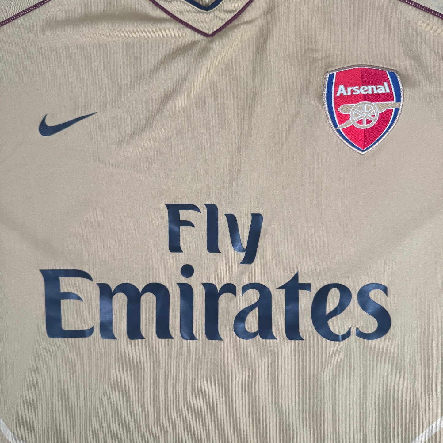 Arsenal 2007/2008 Gold Training Shirt 2XL