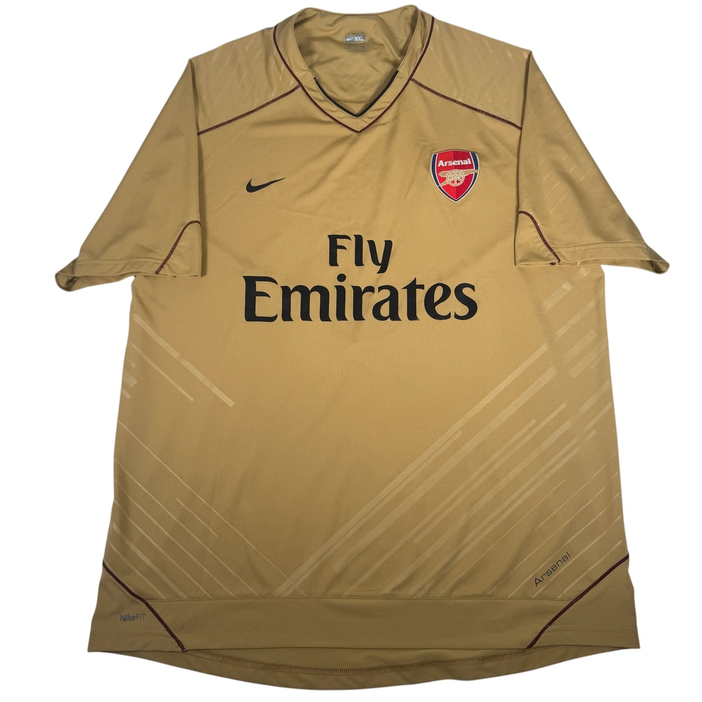 Arsenal 2007/2008 Gold Training Shirt 2XL