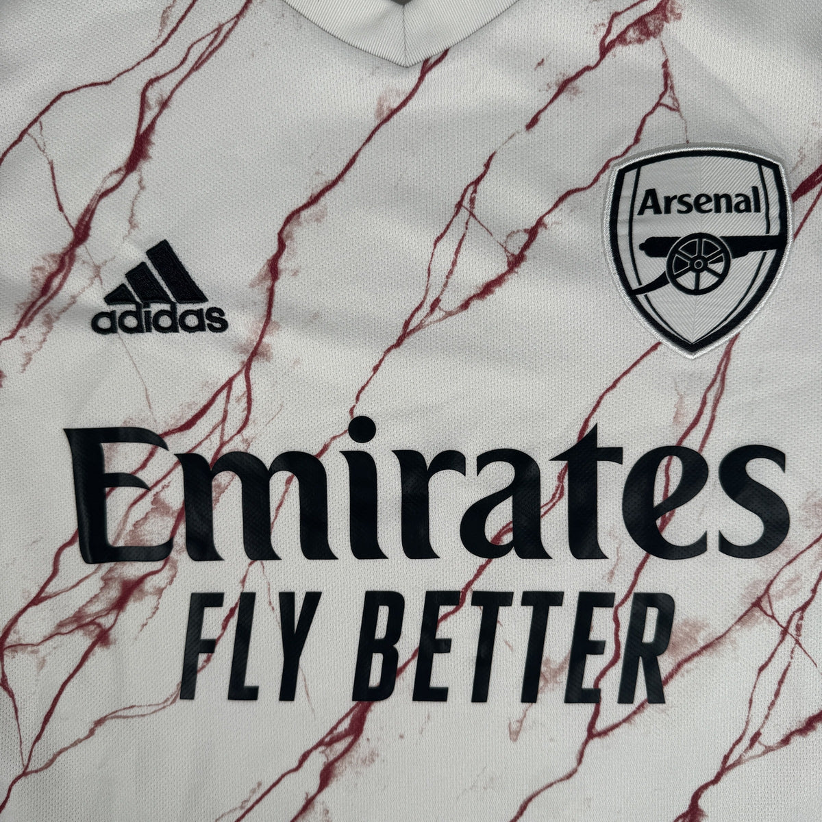 Arsenal 2020/2021 Away Football Shirt Large