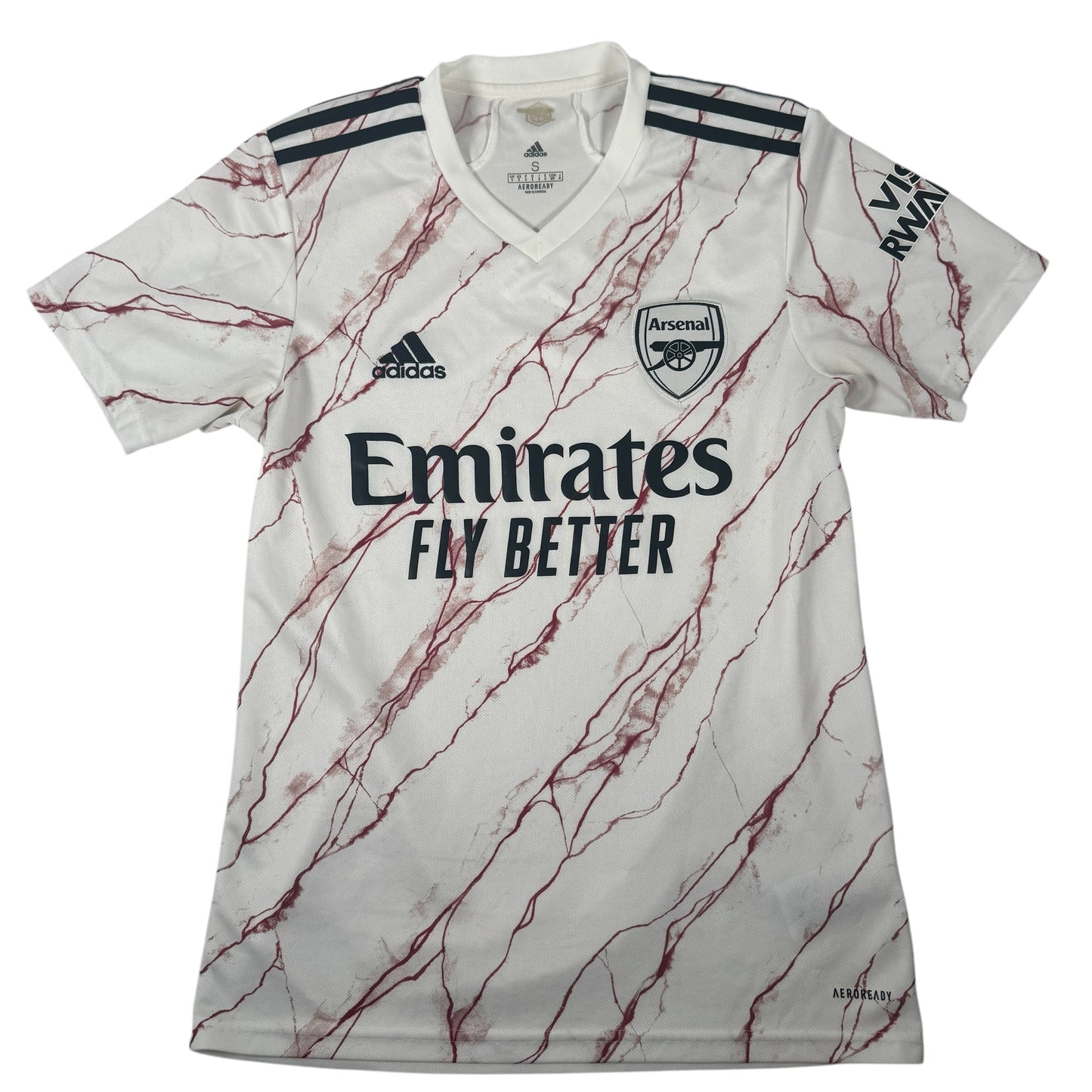 Arsenal 2020/2021 Away Football Shirt Small