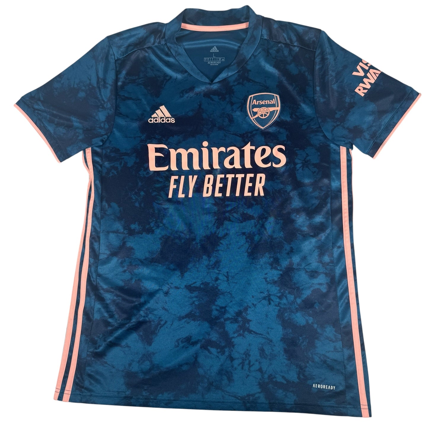Arsenal 2020/2021 Third Football Shirt Large