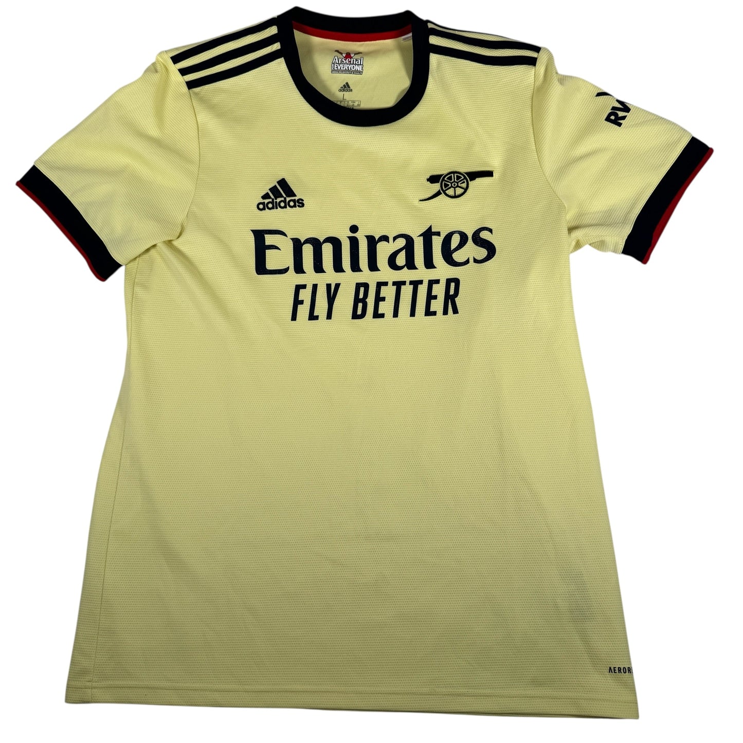 Arsenal 2021/2022 Away Football Shirt Large
