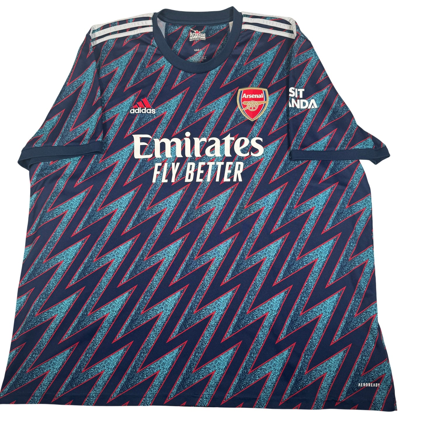 Arsenal 2021/2022 Third Football Shirt 3XL