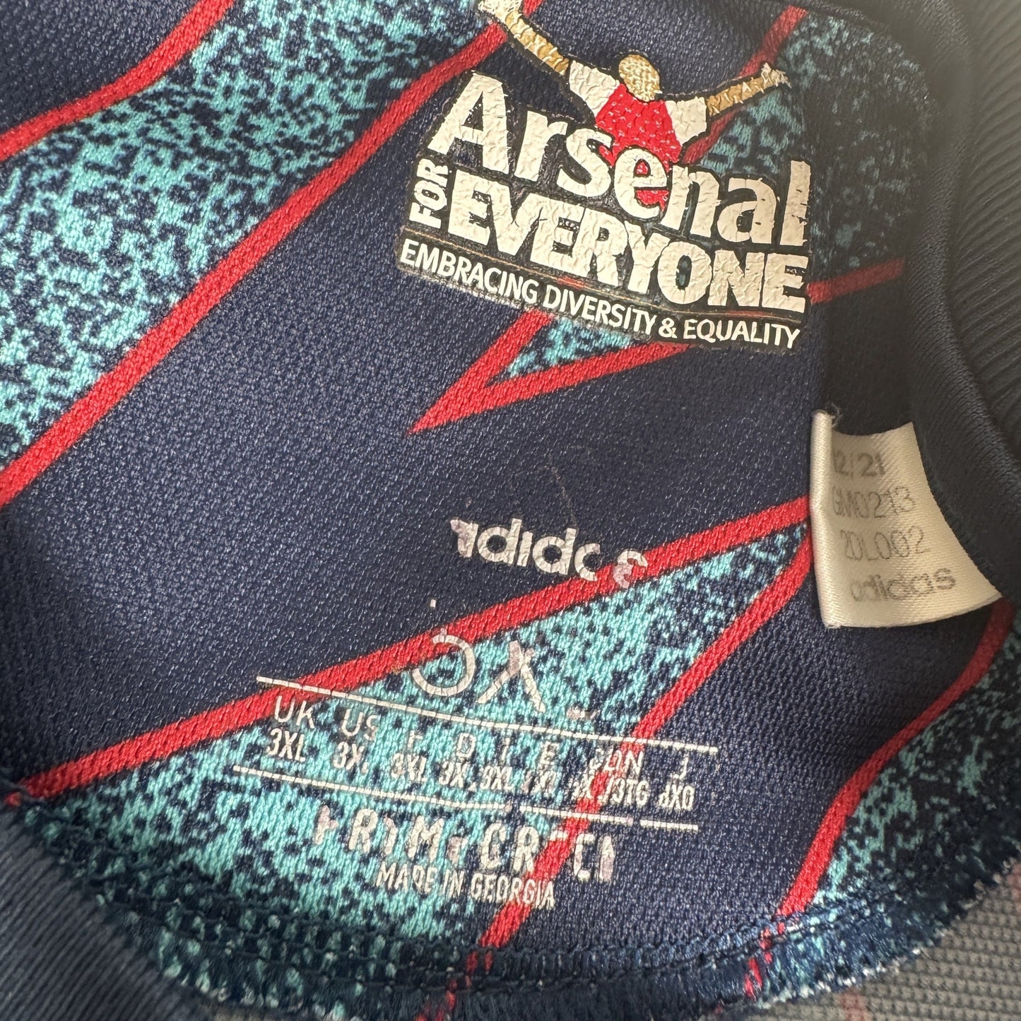 Arsenal 2021/2022 Third Football Shirt 3XL