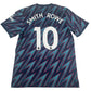 SMITH ROWE 10 Arsenal 2021/2022 Third Football Shirt Large