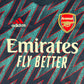 SAKA 7 Arsenal 2021/2022 Third Football Shirt Small