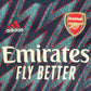 Arsenal 2021/2022 Third Football Shirt Small