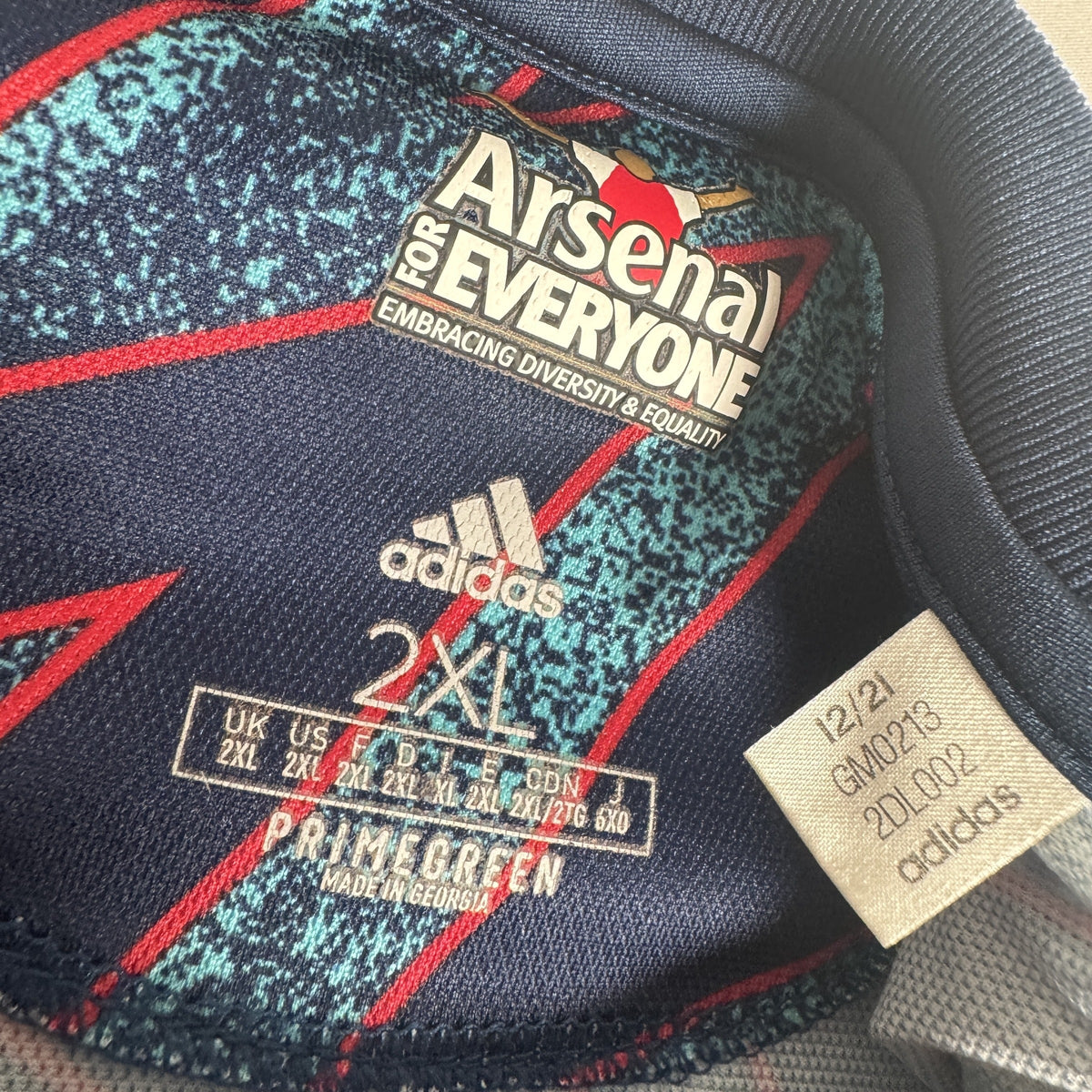 Arsenal 2021/2022 Third Shirt XXL