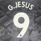 G.Jesus 9 Arsenal 2022/2023 Away Football Shirt XXL