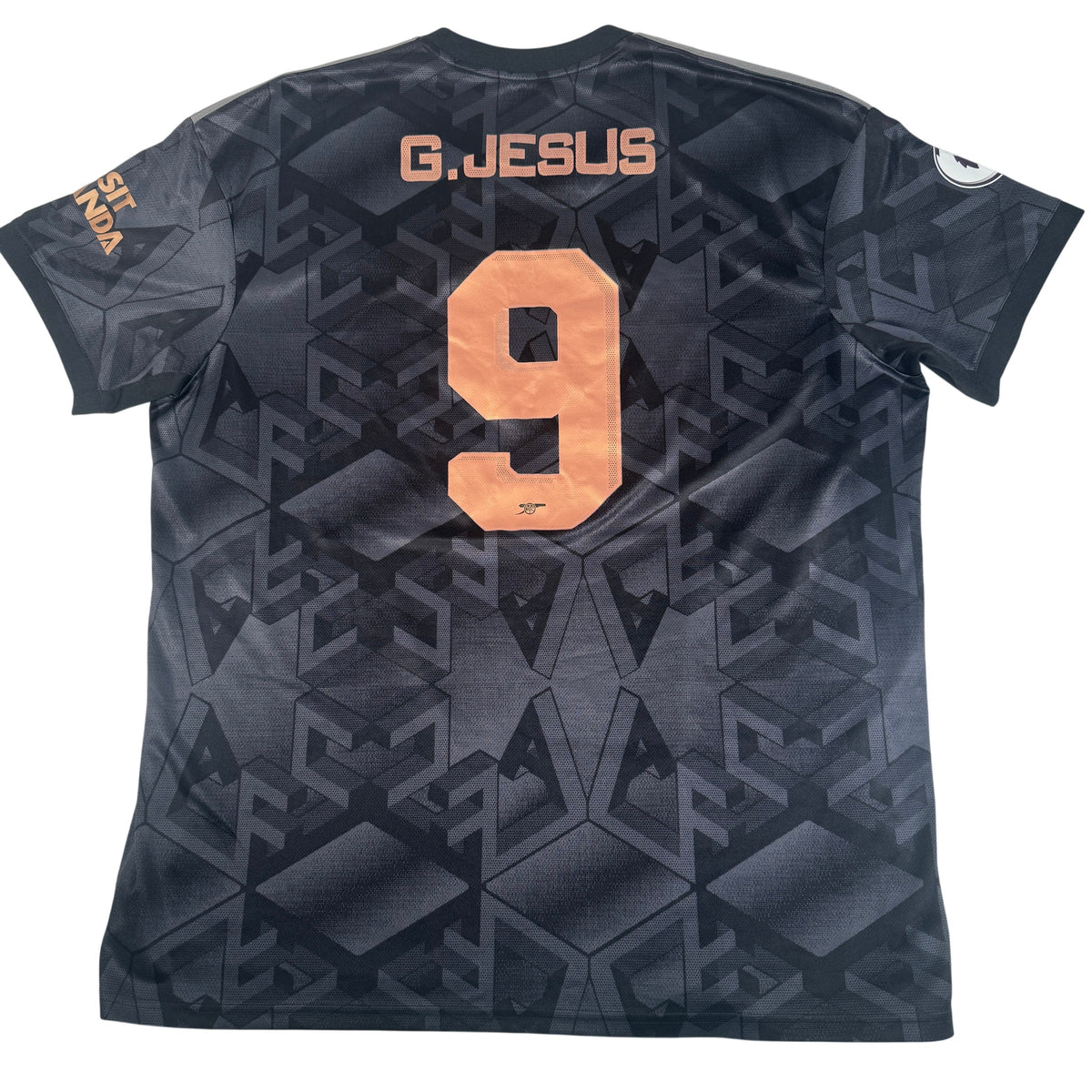 G.Jesus 9 Arsenal 2022/2023 Away Football Shirt XXL
