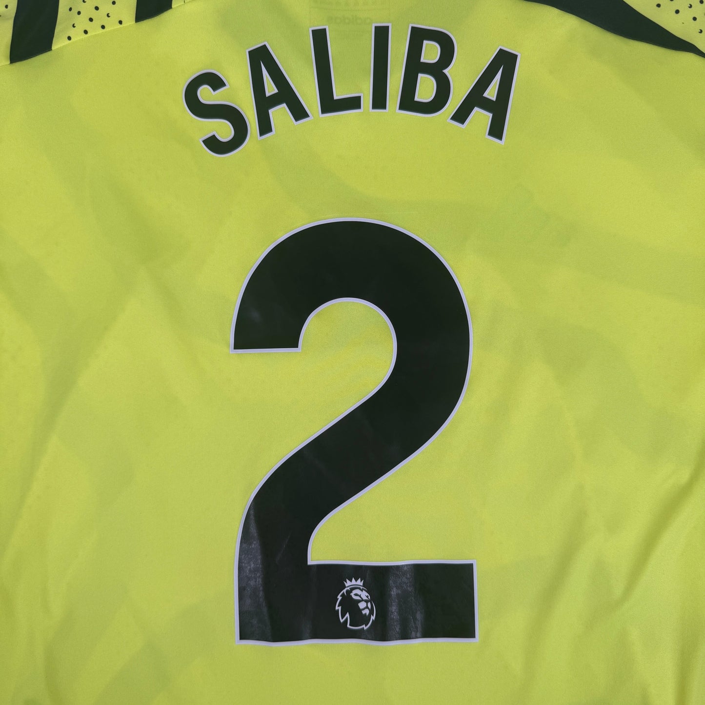 Arsenal 2023/2024 Away Shirt 2XL - SALIBA 2