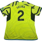 Arsenal 2023/2024 Away Shirt 2XL - SALIBA 2