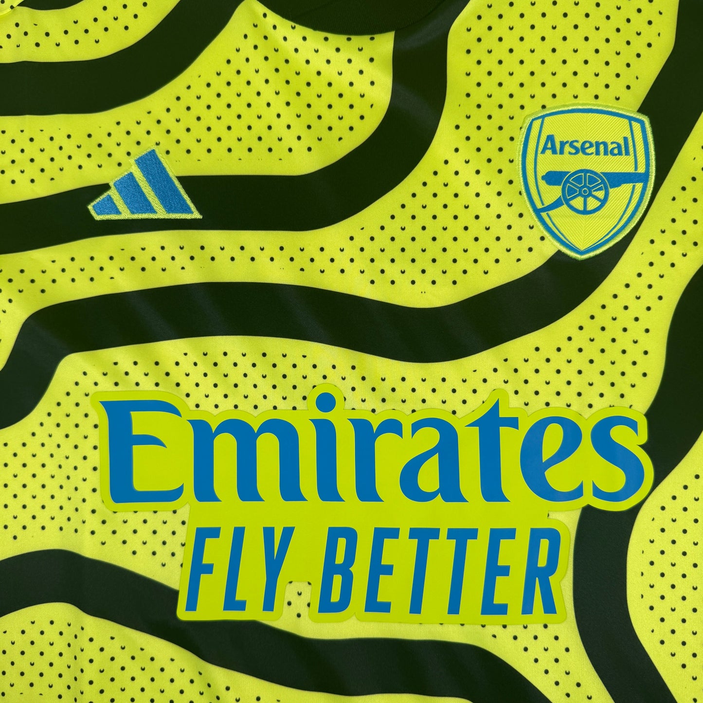 Arsenal 2023/2024 Away Shirt 2XL - SALIBA 2