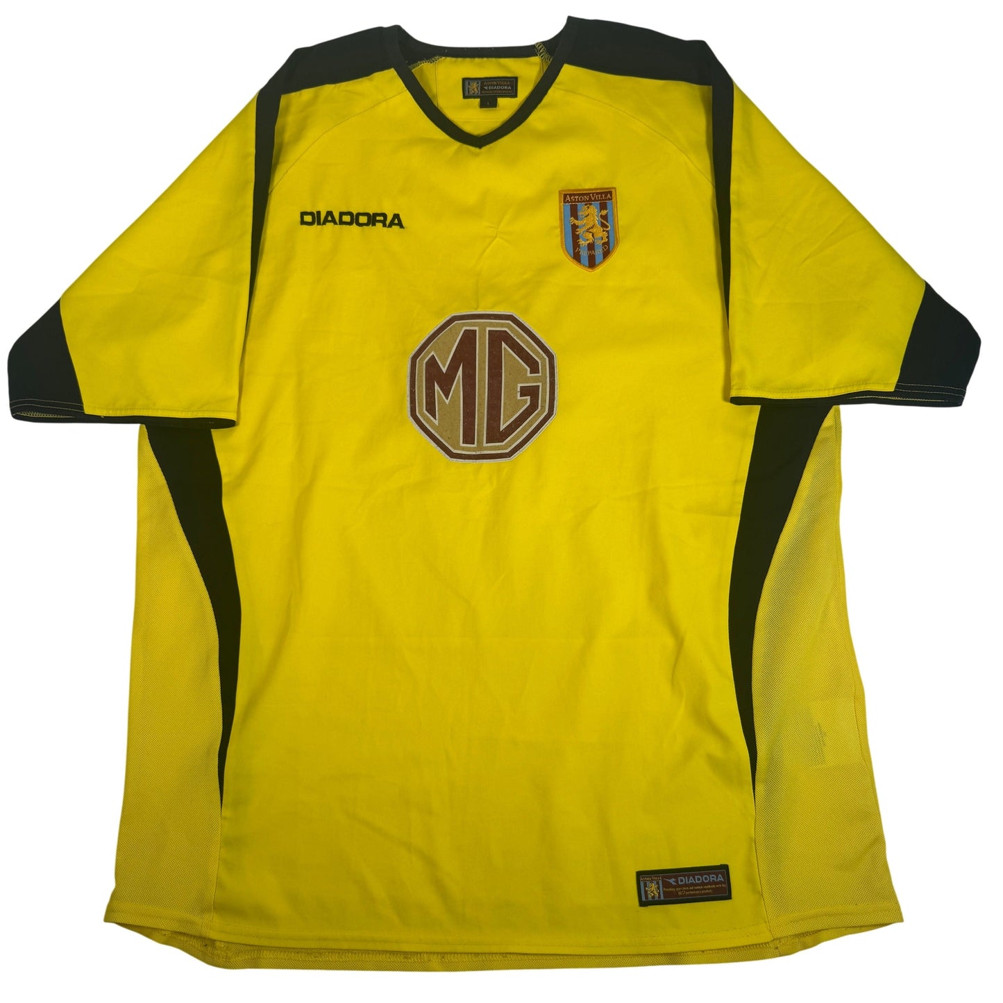 Aston Villa 2003/2004 Away Football Shirt Large