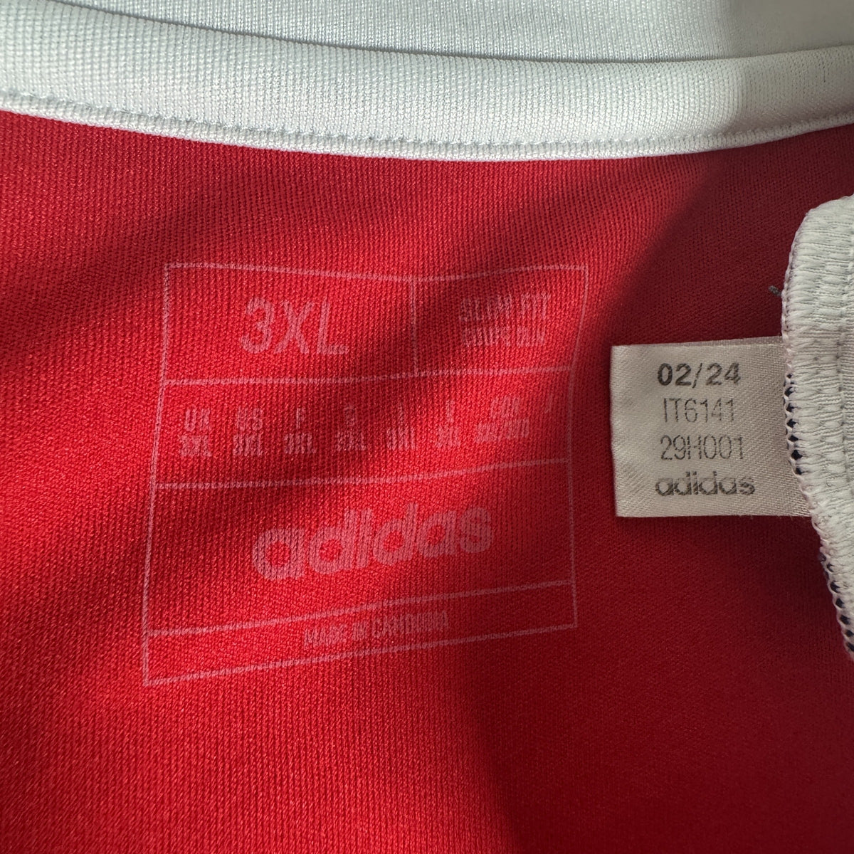 Arsenal 2024/2025 Home Shirt 3XL