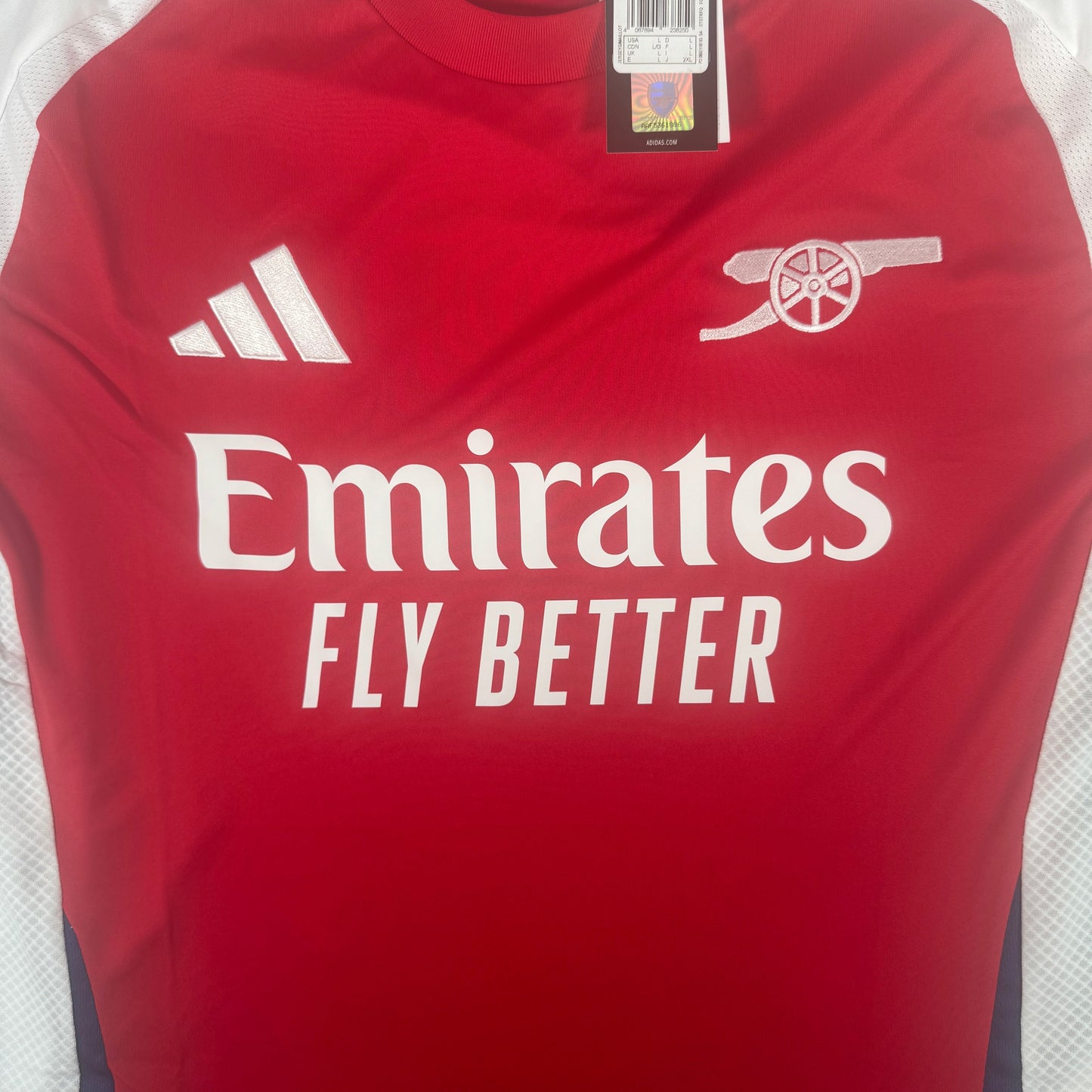 Arsenal 2024/2025 Home Football Shirt Large BNWT
