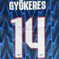 GYOKERES 14 Arsenal 2025/2026 Away Football Shirt 3XL