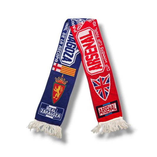 Arsenal Vintage Football Scarf x Real Zaragoza