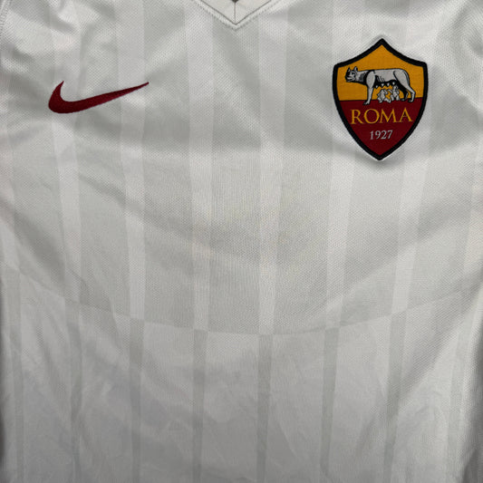 AS Roma 2017/2018 Away Football Shirt Small