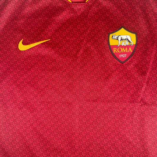 AS Roma 2018/2019 Home Football Shirt Large