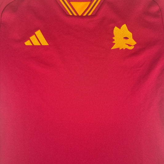 AS Roma 2023/2024 Home Football Shirt Medium