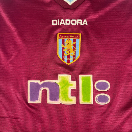 Aston Villa 2000/2001 Home Football Shirt XL