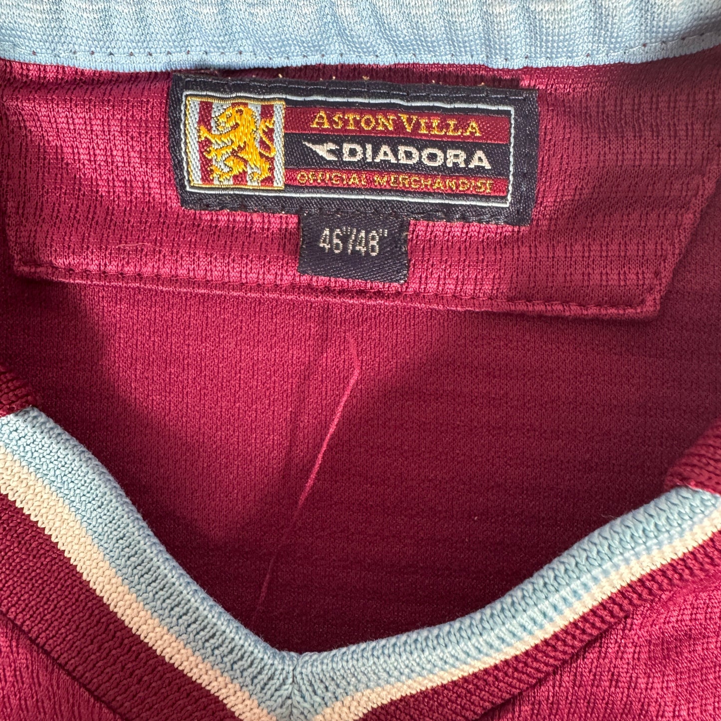 Aston Villa 2000/2001 Home Football Shirt XL