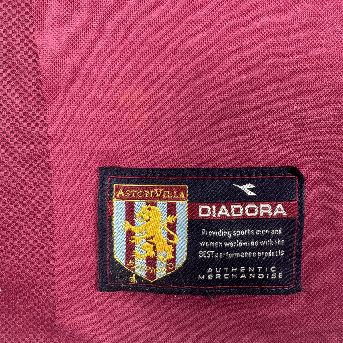 Aston Villa 2001/2002 Home Shirt Medium