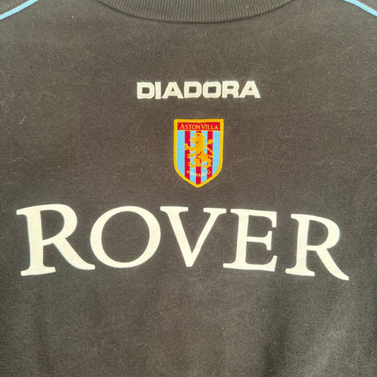 Aston Villa 2002/2003/2004 Diadora Training Sweatshirt Jumper Medium